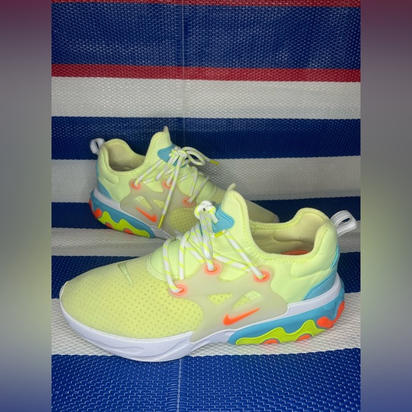 🎉✨ HP- Nike React Presto Psychedelic Lava Men’s size 9 Women’s Size 10 Sneakers - Picture 10 of 15
